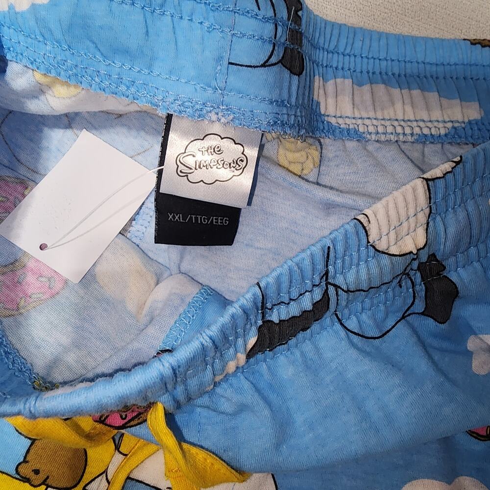 Homer Simpsons and donut pajama pants men's XXL 46'' length - Picture 4 of 6
